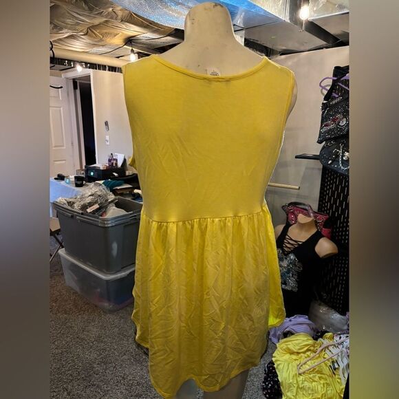 Heimish Yellow Sunshine Babydoll Top - Picture 3 of 3